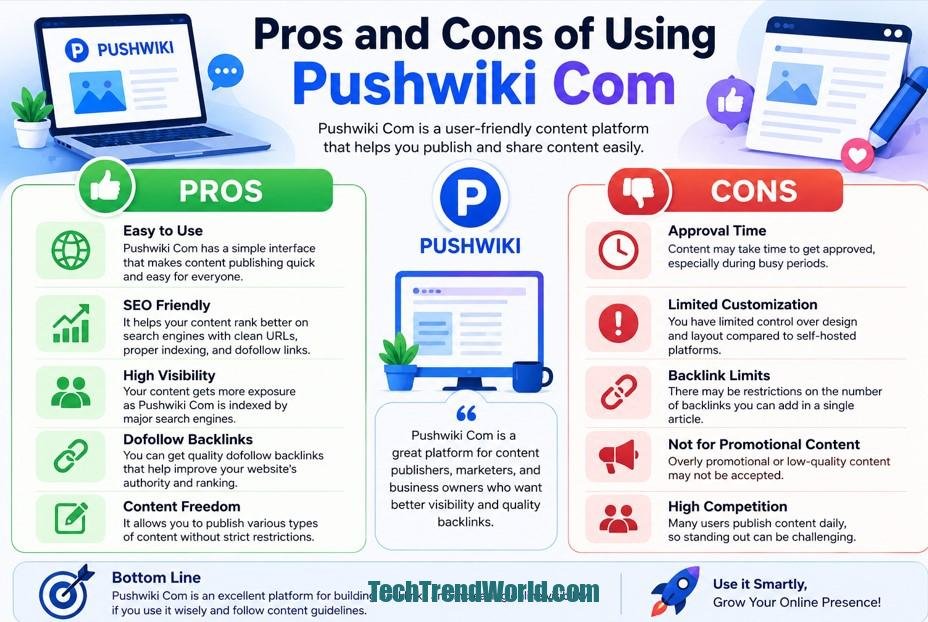 Pros and Cons of Using Pushwiki Com